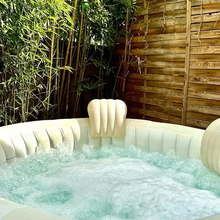 Loft, Air Conditioning, Garden, Optional Jacuzzi, Barbecue 吕内尔