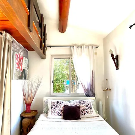 Loft, Air Conditioning, Garden, Optional Jacuzzi, Barbecue *